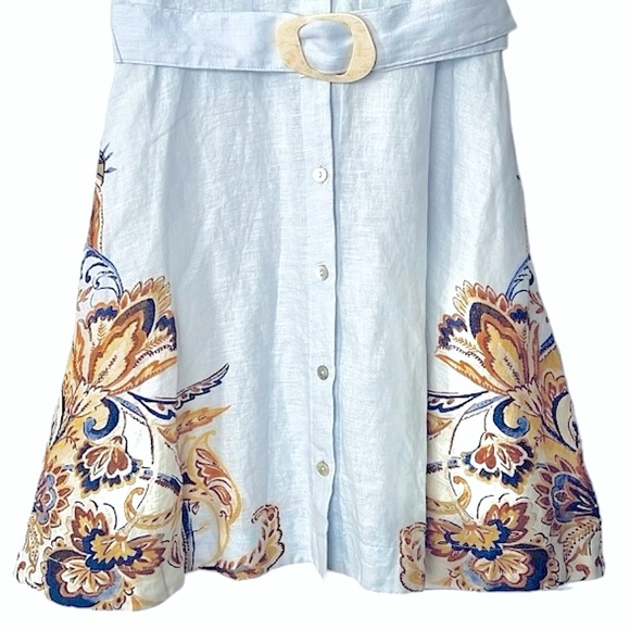 Joie Linen Button Down Dress - Picture 7 of 12